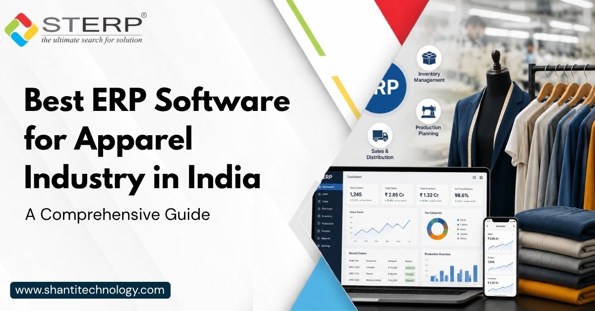 Best ERP Software for Apparel Industry in India